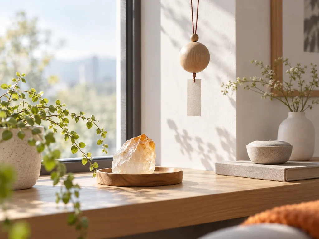 Crystal Aroma Pendant in use